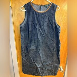 Ralph Lauren Denim Tank Top Dress